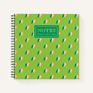 Irish Flag Pattern Notebook