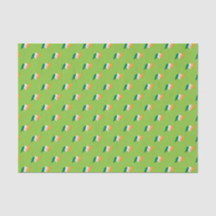 Irish Flag Pattern Tissue Paper