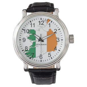 Irish Flag Personalised Watch