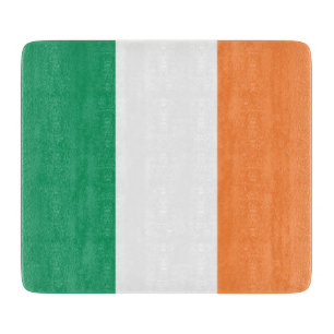 Irish Flag (Republic of Ireland) (ROI) (Eire) Cutting Board