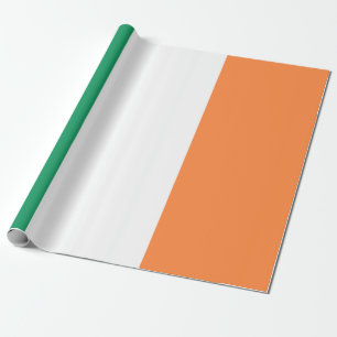Irish Flag (Republic of Ireland) (ROI) (Eire) Wrapping Paper