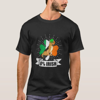 Irish Flag Saint Patrick s Day Shamrock German She T-Shirt