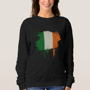 Irish Flag St Patrick s Day Sweatshirt