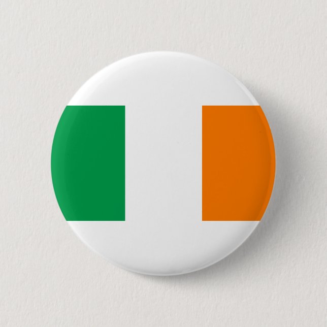 Irish Flag/St Patrick's Day 6 Cm Round Badge (Front)