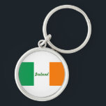 Irish Flag/St Patrick's Day Key Ring<br><div class="desc">Irish Flag</div>