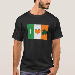 Irish Flag, St. Patrick's Day Shamrock, St. Patty' T-Shirt