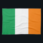 Irish Flag Tea Towel<br><div class="desc">Flag of Ireland.</div>