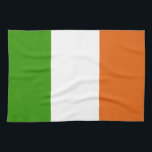 Irish Flag Tea Towel<br><div class="desc">I like the way this looks and I hope you do too!  Thanks for stopping by!  Feel free to customise this to meet your needs.  Have a wonderful day!</div>