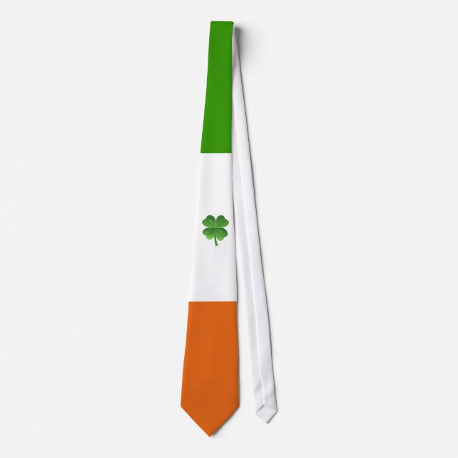 Irish flag tie (Front)