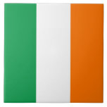Irish Flag Tile<br><div class="desc">Add a touch of Irish heritage to your home decor with this exquisite tile featuring the flag of Ireland! Crafted with high-quality materials, this tile proudly displays Ireland's iconic tricolor design of green, white, and orange. It's more than just a decorative piece; it's a symbol of Ireland's rich culture, history,...</div>