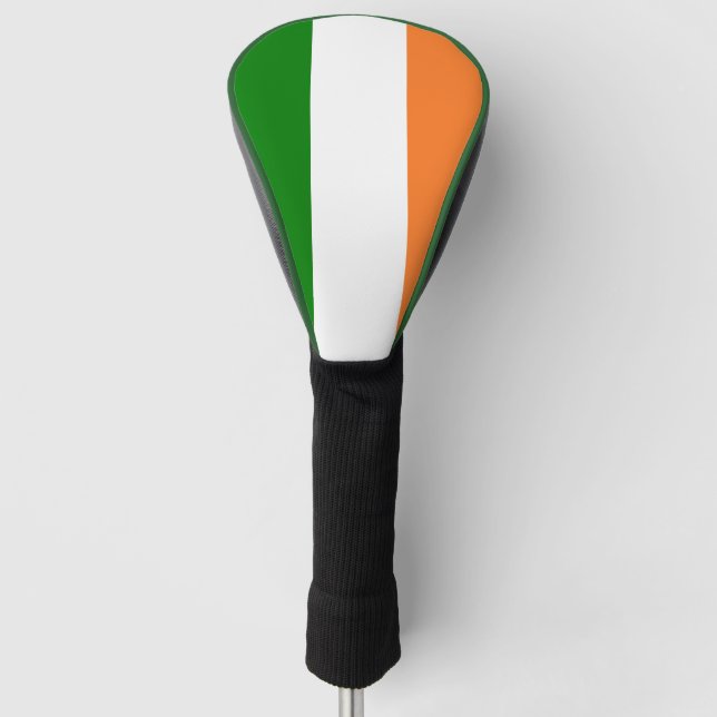 Irish Flag Total  Golf Head Cover (Front)