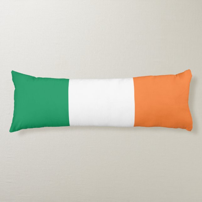 Irish Flag tpcnt Body Cushion (Front)