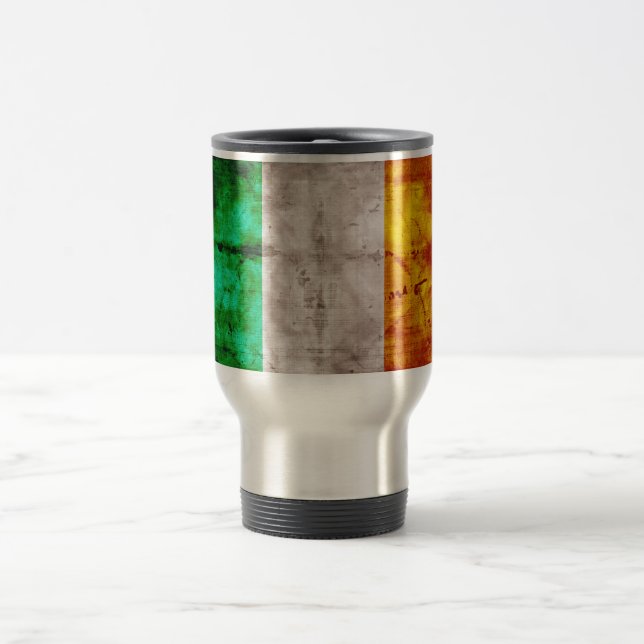 Irish Flag Travel Mug (Center)