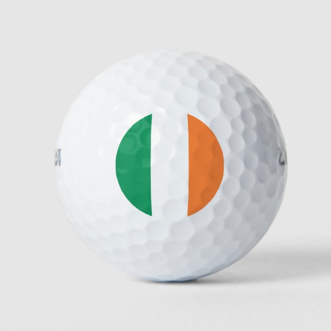 Irish Flag wu gbcnt Golf Balls (Front)