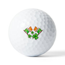 Irish Flags And Shamocks