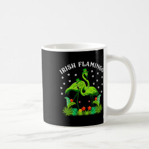 Irish Flamingo Shirt St Patricks Day T Shirt Women Coffee Mug