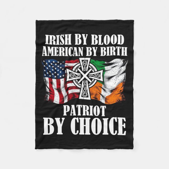 Irish Fleece Blanket (Front)