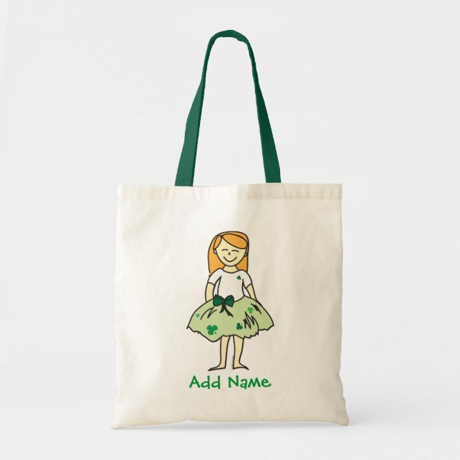 Irish Flower Girl Tote Bag (Front)