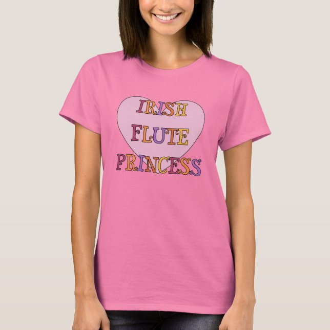 Irish Flute Princess T-Shirt (Front)