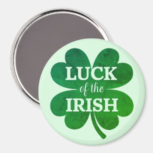 Irish Four Leaf Clover Magnet