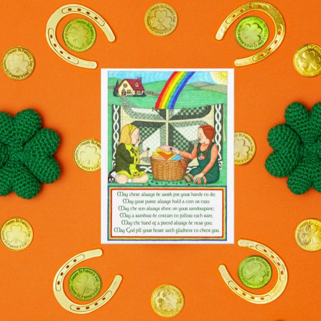 Irish Friendship Wish Inspirational Card (Creator Uploaded)
