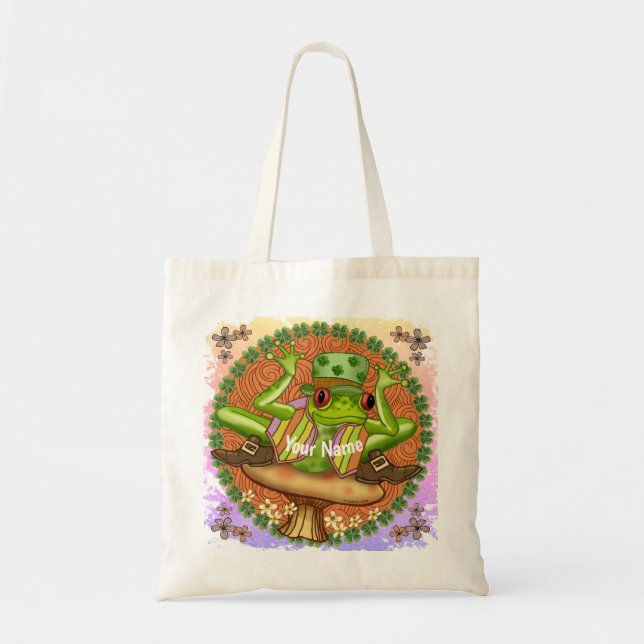 Irish Frog  Tote Bag (Front)