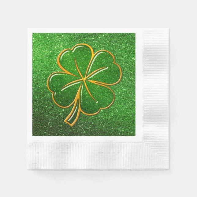 Irish Fun 3D Whimsey  2 Napkin (Front)