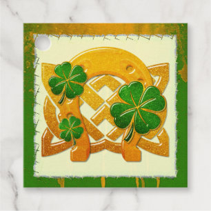 Irish Fun 3D Whimsey 3 Favour Tags