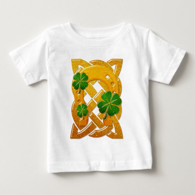 Irish Fun 3D Whimsey KIDS and BABY T-Shirt (Front)