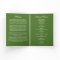Irish Funeral Obituary Order of Service Clover Pro