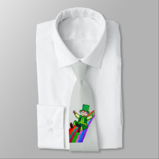 IRISH FUNNY LEPRECHAUN tie