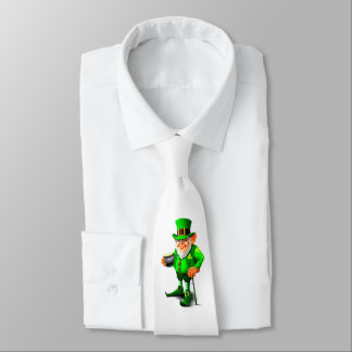 IRISH FUNNY LEPRECHAUN tie