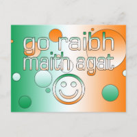 Irish Gaelic Gifts Thank You / Go Raibh Maith Agat