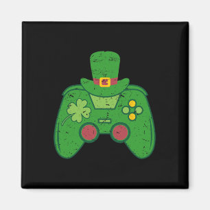 Irish Gamer Boys Video Game Controller St Patricks Magnet