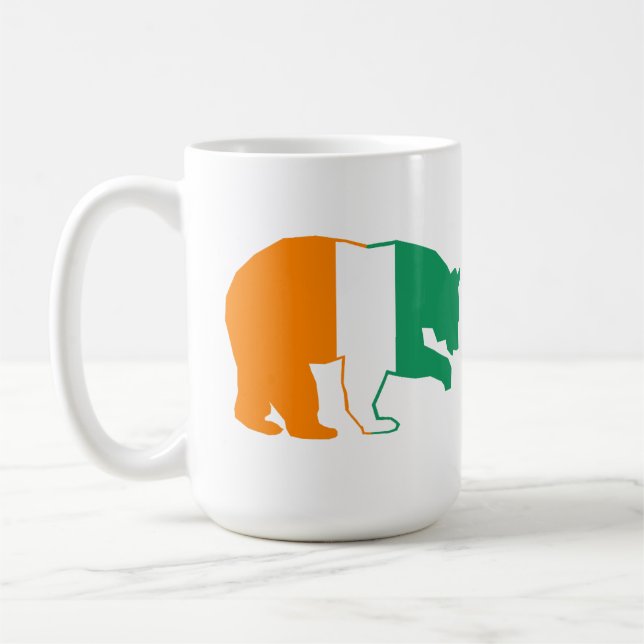 Irish Gay Bear  Coffee Mug (Left)