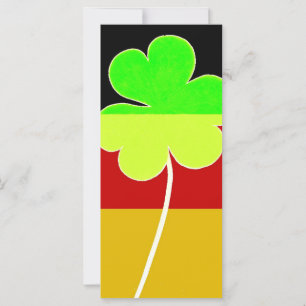 Irish German Flag Shamrock Clover St. Patrick Fun