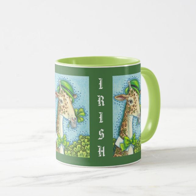 IRISH GIRAFFE ST. PATRICK'S DAY MUG Combo (Front Right)