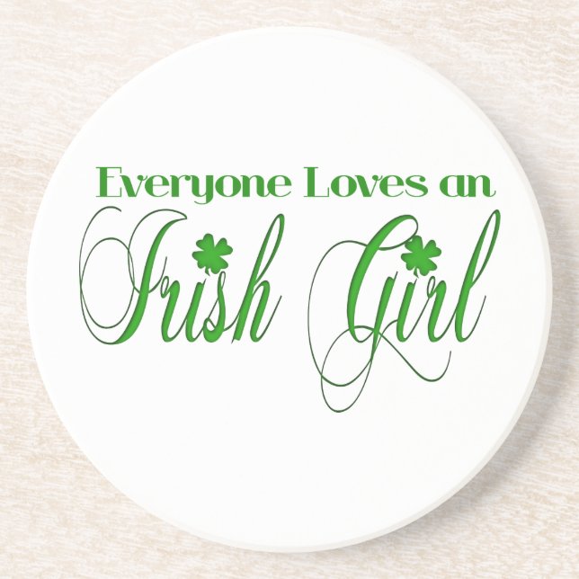 Irish Girl Coaster (Front)