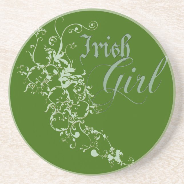 Irish Girl Coaster (Front)