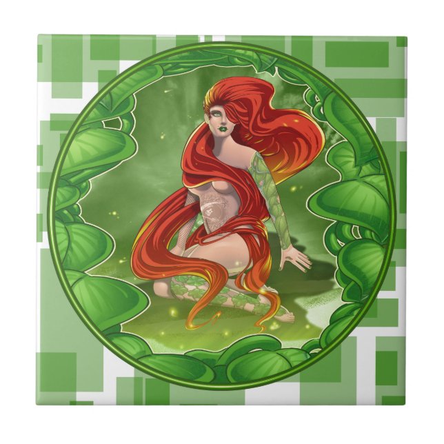 Irish Girl Tile (Front)