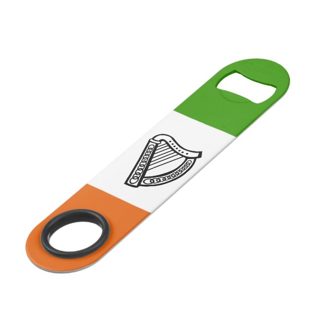 Irish glossy flag (Back Angled)