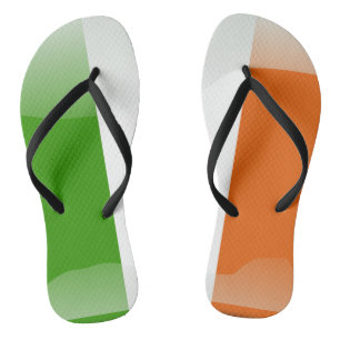 Irish glossy flag jandals
