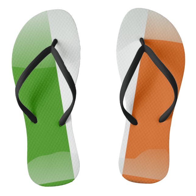 Irish glossy flag jandals (Footbed)