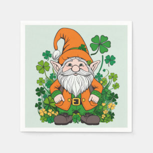 Irish Gnome Napkin