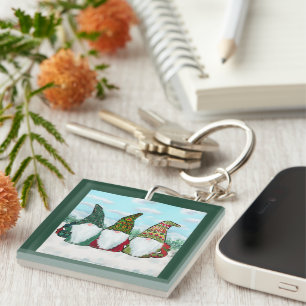 IRISH GNOMES KEY RING