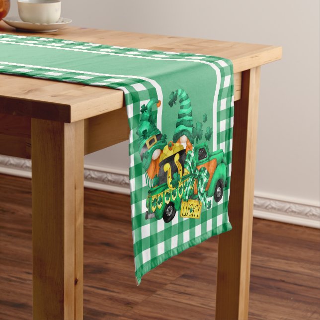 Irish Gnomes  Short Table Runner (In Situ)