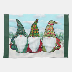 IRISH GNOMES TEA TOWEL