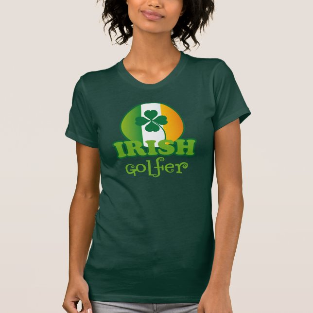 Irish Golfer Gift T-Shirt (Front)