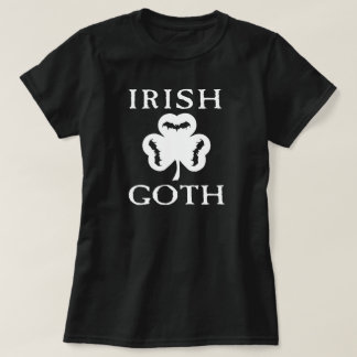 Irish Goth Shamrock Bats T-Shirt