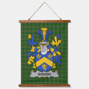 Irish Gough Coat of Arms Family Crest Hanging Tapestry